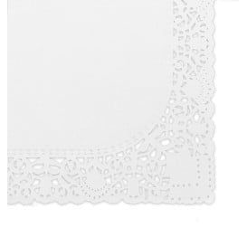 Naperon Papel Branco Rendado Rect. 30x40cm (1.000 Uds)