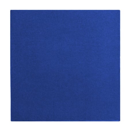 Guardanapos Papel Azul 2F Ponta-Ponta 33x33cm (1200 Uds)