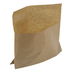 Saqueta Antigordura Kraft 21x17/11x3cm (2400 Uds)