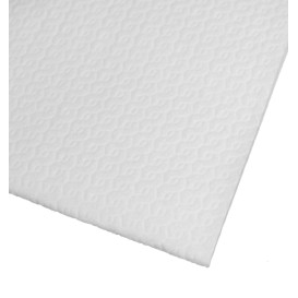 Toalha Air Laid Branco 40x80cm 50g/m² (500 Uds) 