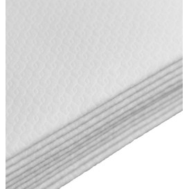 Toalha Air Laid Branco 40x80cm 50g/m² (500 Uds) 