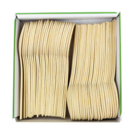 Colher de Bambu 9cm (1.200 Uds)