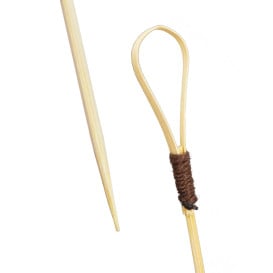 Espeto de Bambu decorado “Coração” 10cm (250 Uds)