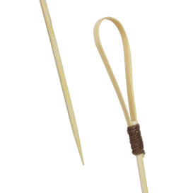 Espeto de Bambu decorado “Coração” 15cm (250 Uds)