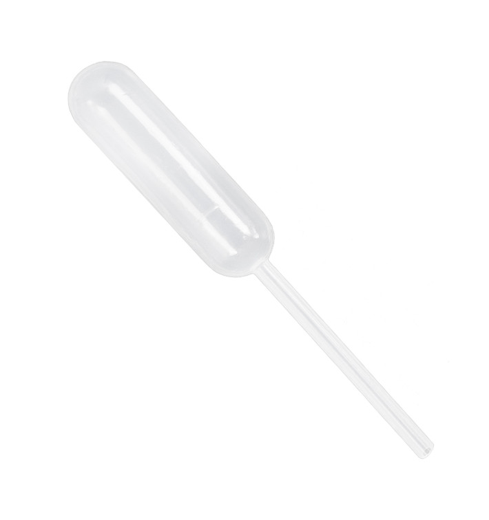 Pipeta de Plástico para Catering 4ml 9cm (100 Uds)