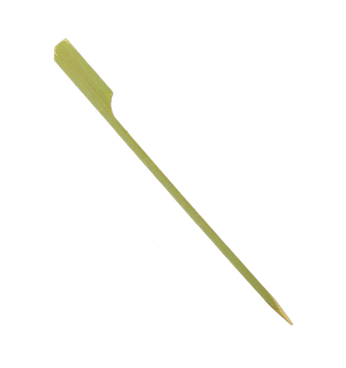 Pick Bambú Teppo Gushi Verde natural 15cm (2.500 Uds)