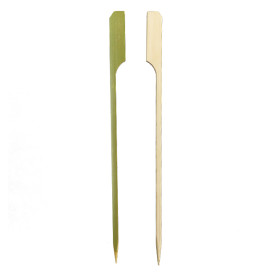 Pick Bambú Teppo Gushi Verde natural 15cm (2.500 Uds)