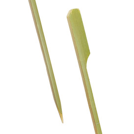 Pick Bambú Teppo Gushi Verde natural 15cm (2.500 Uds)