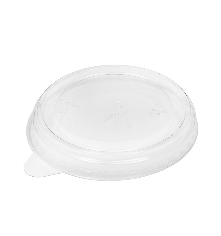 Tampa PET Transparente para Terrina Molho 75 y 100ml Ø7,3cm (50 Uds)