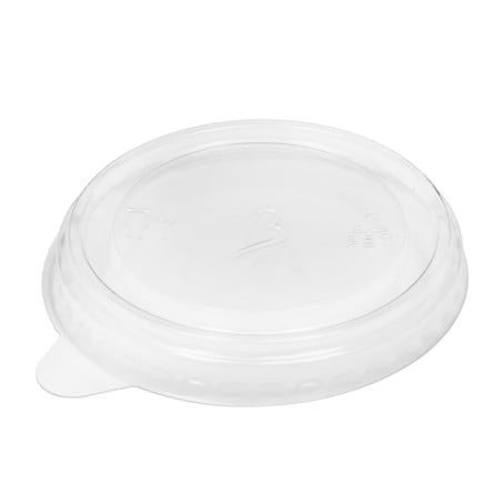 Tampa PET Transparente para Terrina Molho 75 y 100ml Ø7,3cm (50 Uds)