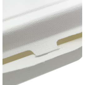 Embalagem Cana-de-açúcar Branco 18x12,5x7cm (600 Uds)