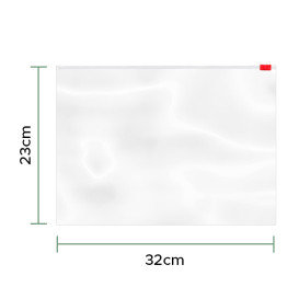 Saco Polietileno fecho Por Cursor 32x23cm G250 (1000 Uds)