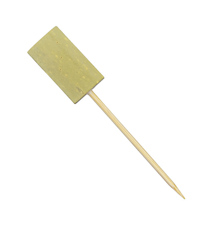 Pick Bambu Pá 10cm (20 Unidades)