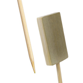 Pick Bambu Pá 10cm (20 Unidades)