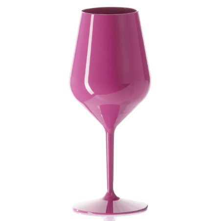 Copo Reutilizável Durable Tritan Rosa de Vinho 470ml (1 Ud)