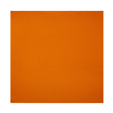 Guardanapos de Papel Ponta-Ponta 33x33cm 2C Laranja (1.200 Uds)