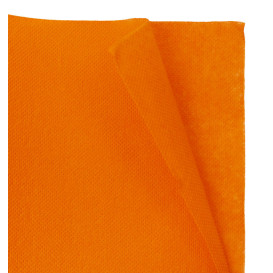 Guardanapos Papel Laranja 2F Ponta-Ponta 33x33cm (50 Uds)