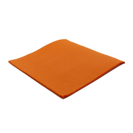 Guardanapos Papel Laranja 2F Ponta-Ponta 33x33cm (50 Uds)