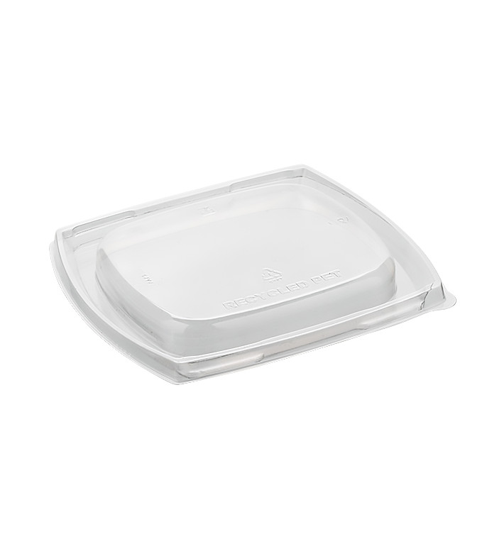 Tampa Retangular rPET para Saladeira 15x12cm (400 Uds)