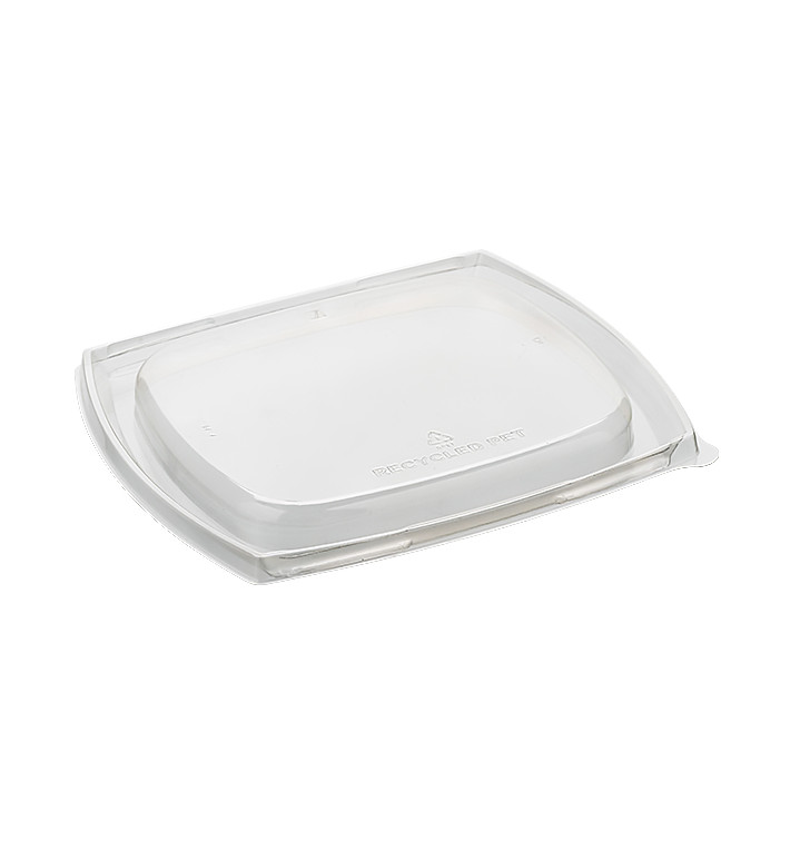 Tampa Retangular rPET para Saladeira 19x16cm (300 Uds)