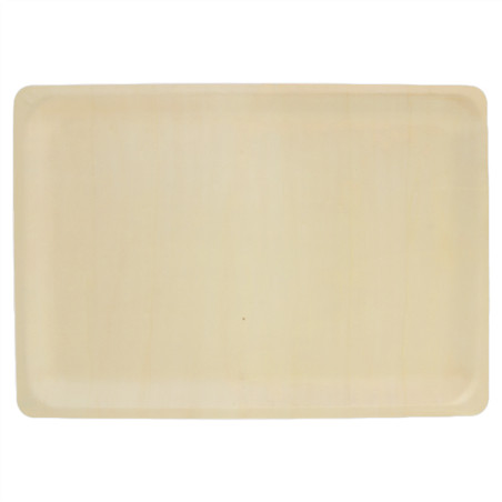 Bandeja de madeira 40x28x2cm (200 Uds)