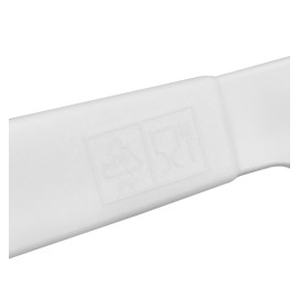 Faca Rutilizável Durable PP Mineral Branco 18,5cm (180 Uds)