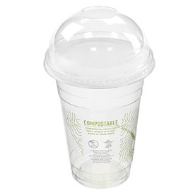 Tamoa Compostável PLA Cúpula Fechada para Copos Ø10,2cm (1.000 Uds)