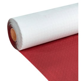 Toalha Papel Rolo Mesa Vermelho 1x100m 40g (6 Uds)