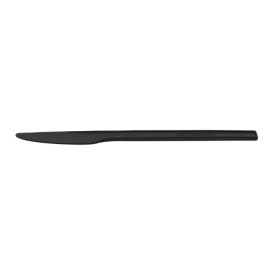 Faca Compostável CPLA Preto 17cm (25 Uds)