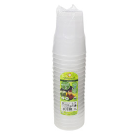 Copo Reutilizável Inquebrável PP Transp. Coctel Ø8,4cm 350ml (20 Uds)