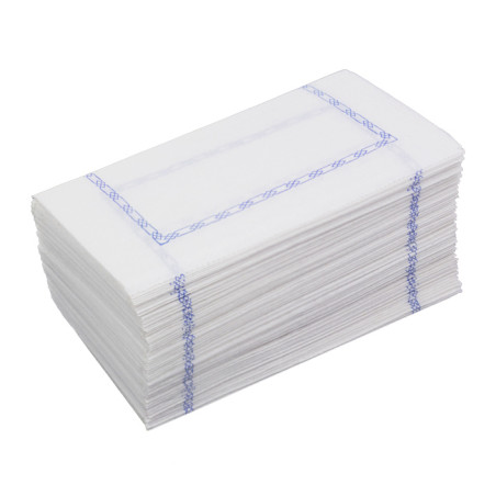 Toalhas de Papel "Zigzag" Brancas Debrum 14x14cm (7.500 Uds)