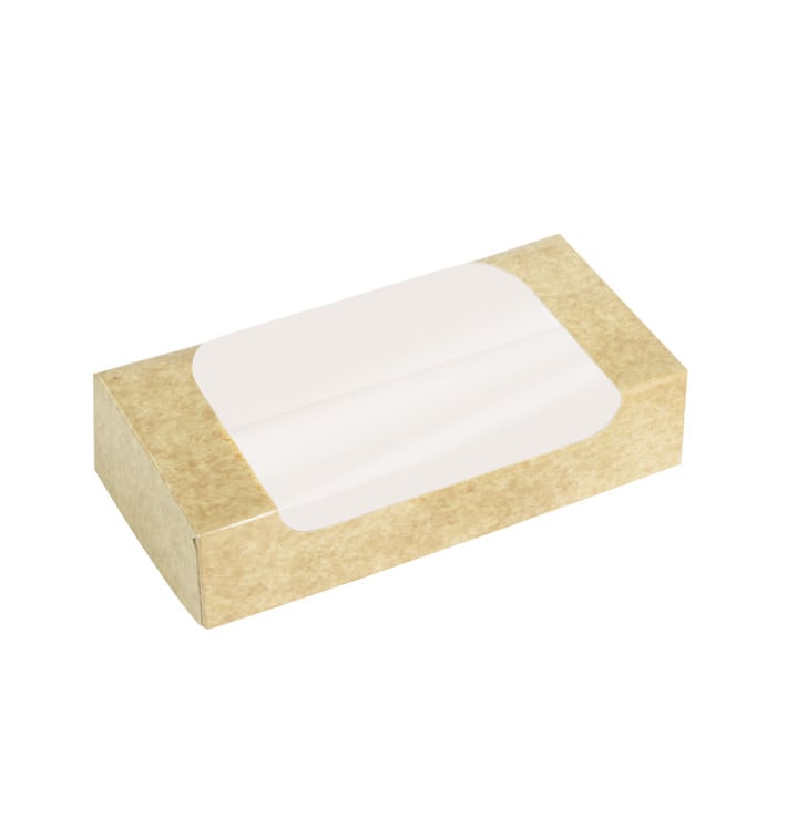 Embalagem de Cartão Retangular PackiPack Vision Kraft 20x10,5x5cm (50 Uds)