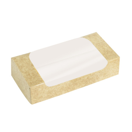 Caixas de Cartão com Janela para Pastelaria 17x9x6cm (50 Uds)