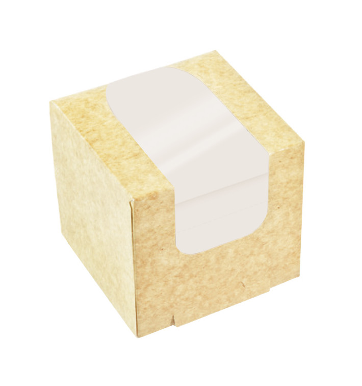 Balde de Cartão PackiPack Vision Kraft 11x11x11cm (50 Uds)