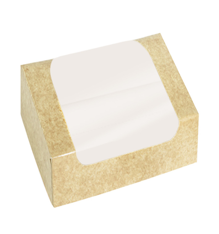 Embalagem de Cartão Retangular PackiPack Vision Kraft 13x11x8cm (X Uds)