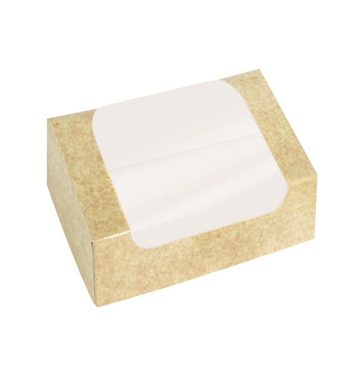 Embalagem de Cartão Retangular PackiPack Vision Kraft 19x15x6cm (X Uds)