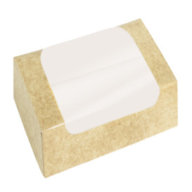 Embalagem de Cartão Retangular PackiPack Vision Kraft 18x10x8cm (X Uds)