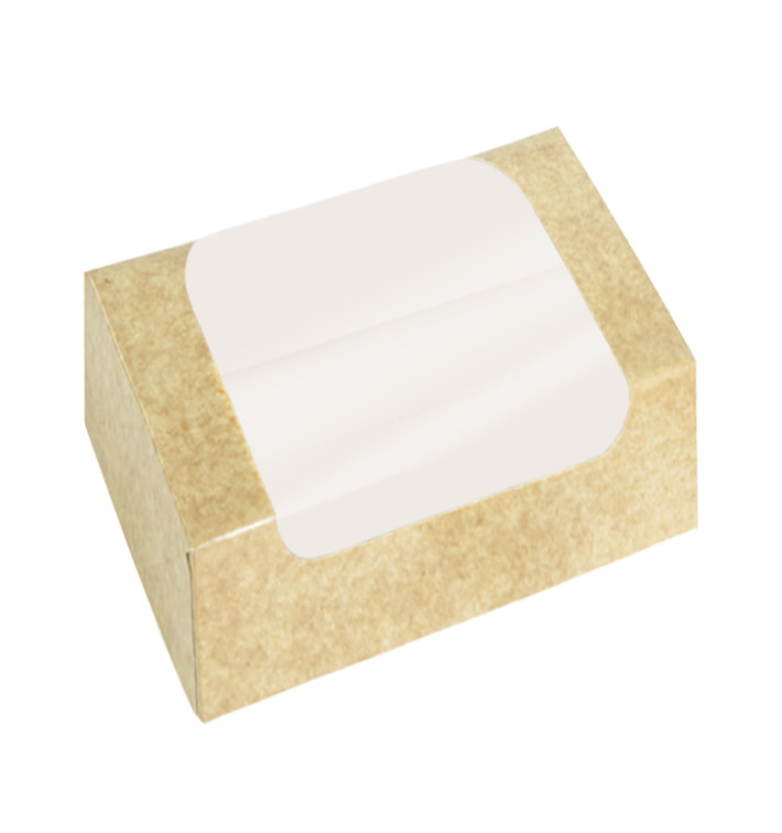 Embalagem de Cartão Retangular PackiPack Vision Kraft 18x10x8cm (X Uds)