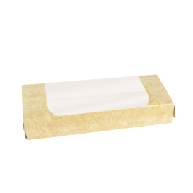 Embalagem de Cartão Retangular PackiPack Vision Kraft 20x10,5x5cm (50 Uds)