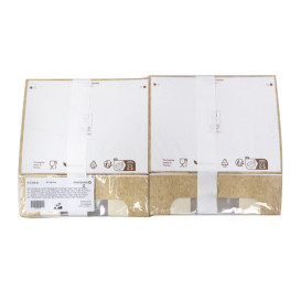 Embalagem de Cartão Retangular PackiPack Vision Kraft 19x15x6cm (X Uds)