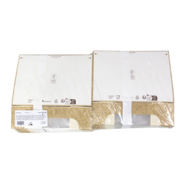 Embalagem de Cartão Retangular PackiPack Vision Kraft 25x18x7cm (50 Uds)