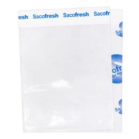 Saco PE e Papel Dobra Adesivo Sacofresh Azul 30x20cm (100 Uds)