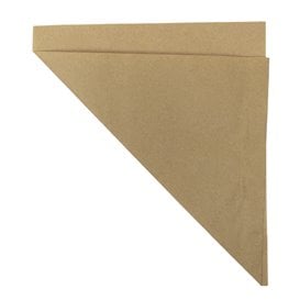 Cone de Papel Antigordura Kraft 19,5cm 50gr (2.000 Uds)