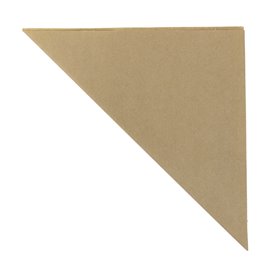 Cone de Papel Antigordura Kraft 25,5cm 100gr (1.600 Uds)