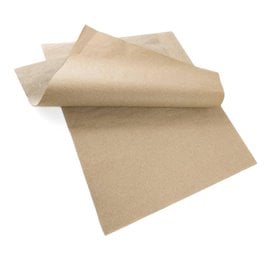 Papel Anti-Gordura Kraft 31x42cm (1000 Unidades)