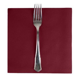 Guardanapos Airlaid Bordo 40x40cm (600 Uds)