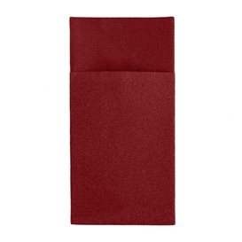 Guardanapos Kanguro Airlaid Vermelho 40x40cm (30 Uds)