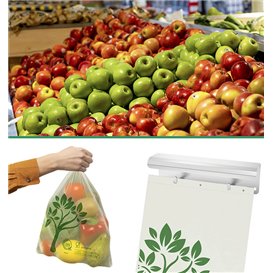 Saco Mercado Block Home Compost “Be Eco!” 30x40cm 12µm (100 Uds)