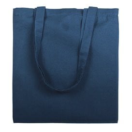 Saco Algodão com Asas Longas Azul-Marinho 38x42cm (200 Uds)