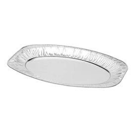 Bandeja Oval de Aluminio 1650 ml (10 Unidades)